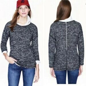 J.CREW jaspé space dye tunic size S